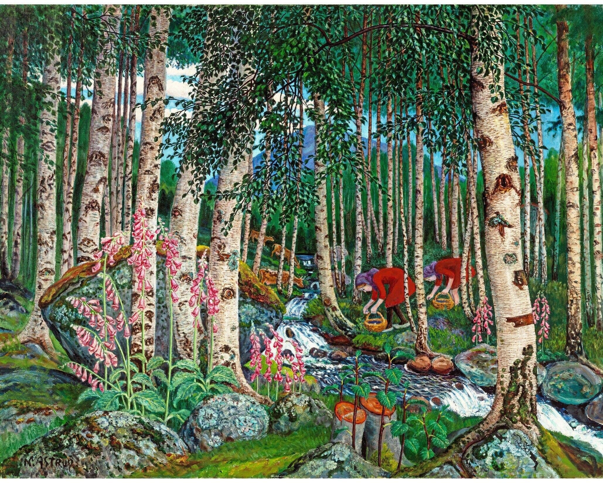 Nikolai Astrup artwork