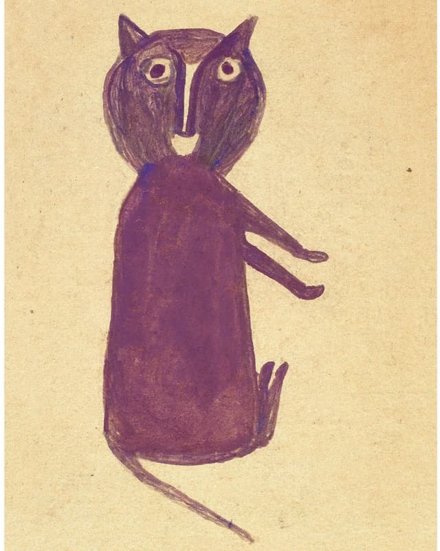 Bill Traylor – Purple Cat Digital Download