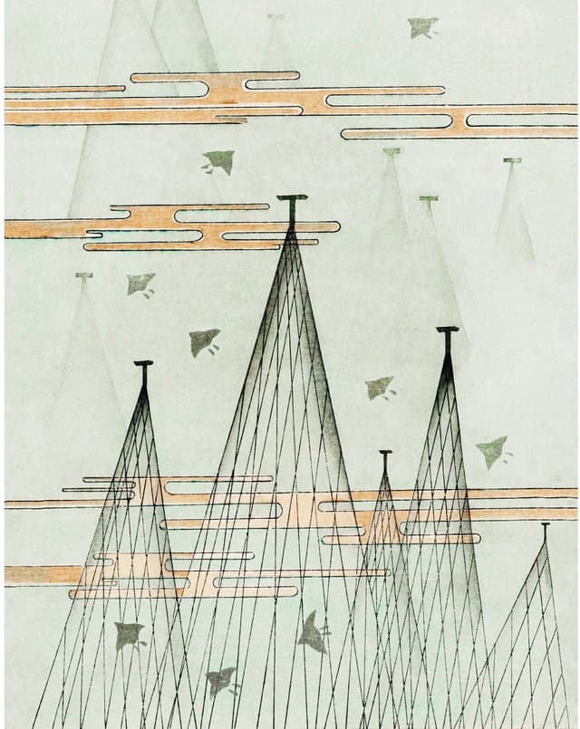 Watanabe Seitei – Skyscape Birds Digital Download