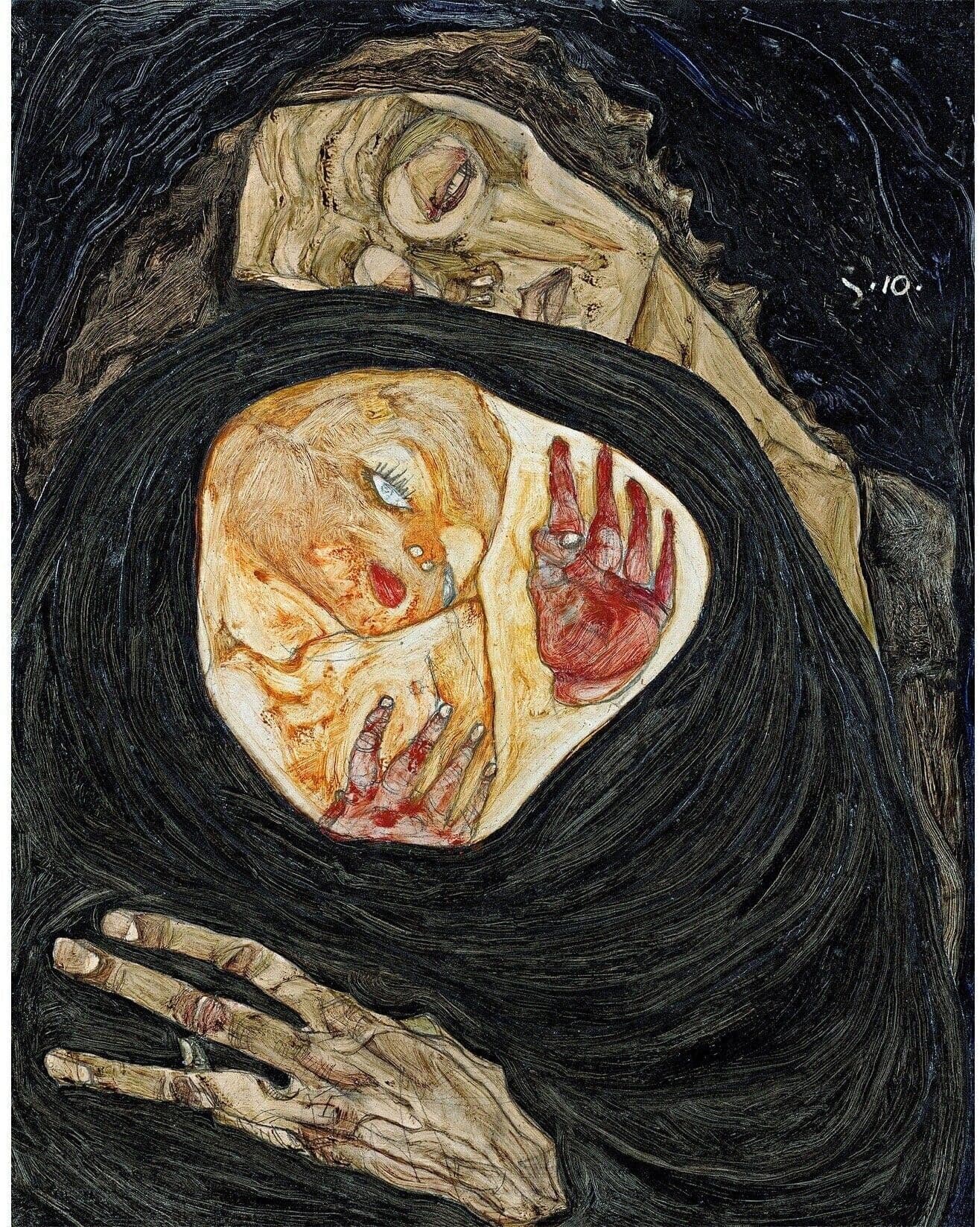 Egon Schiele artwork