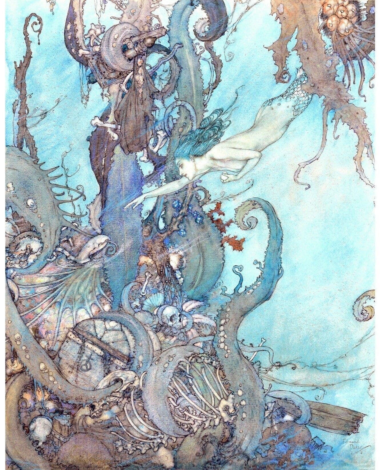 Edmund Dulac artwork