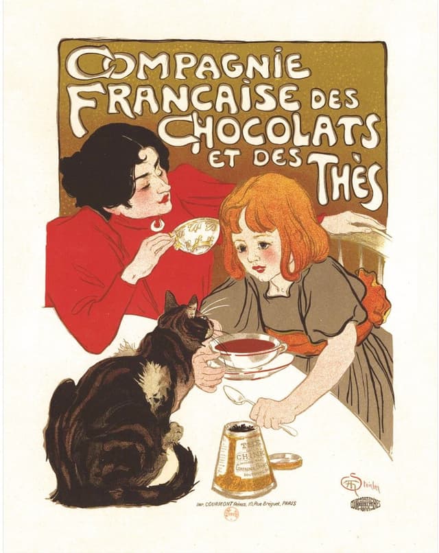 Théophile Steinlen – Chocolate Ad Digital Download