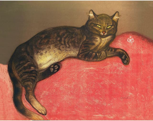 Steinlen – Tabby Cat Digital Download
