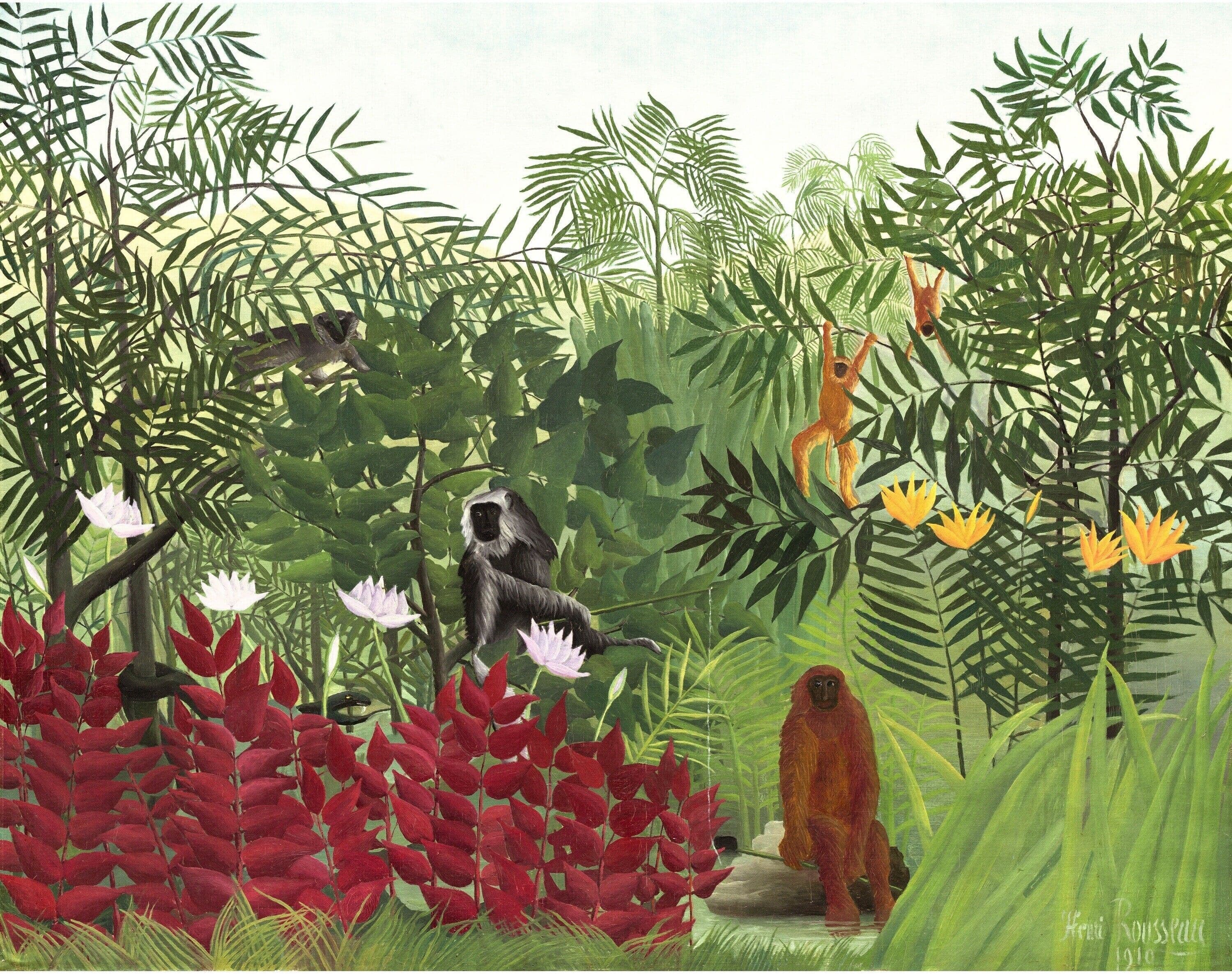 Henri Rousseau artwork
